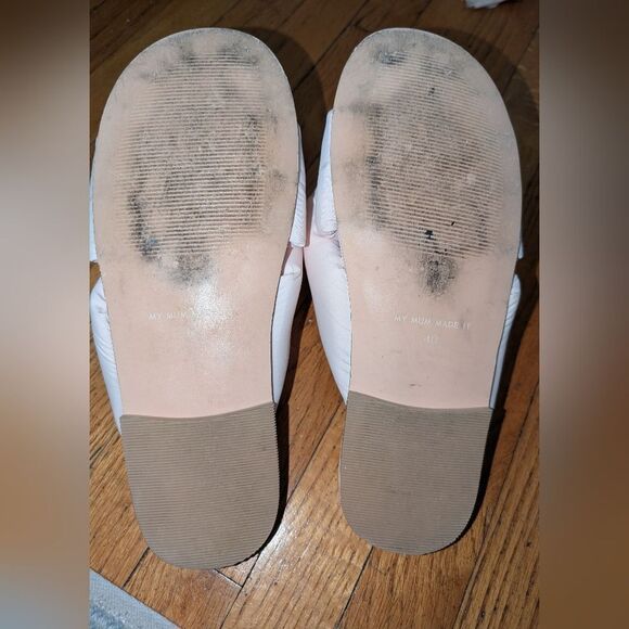 My Mum Made It Pink Padded Slippers Size EU 40 US 9 Normcore Slides Knotted - Picture 5 of 5